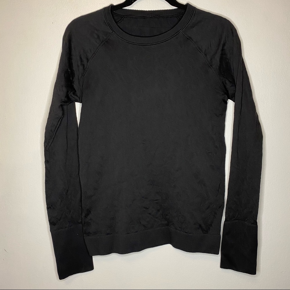 Lululemon Long Sleeve Patterned Top